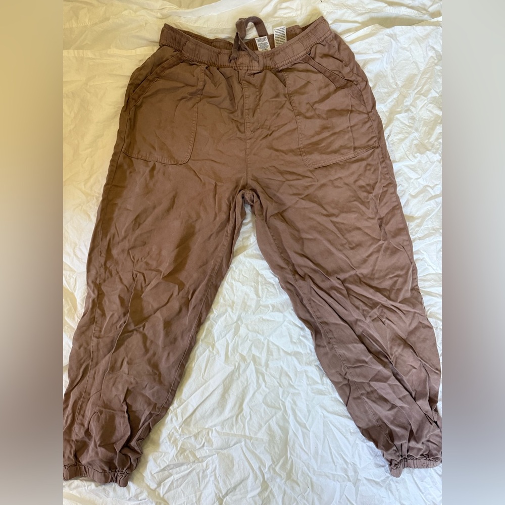 Time and Tru Brown Jogger Pants